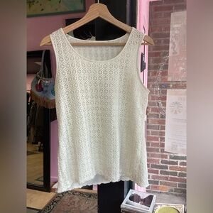 Vintage White Tank Top